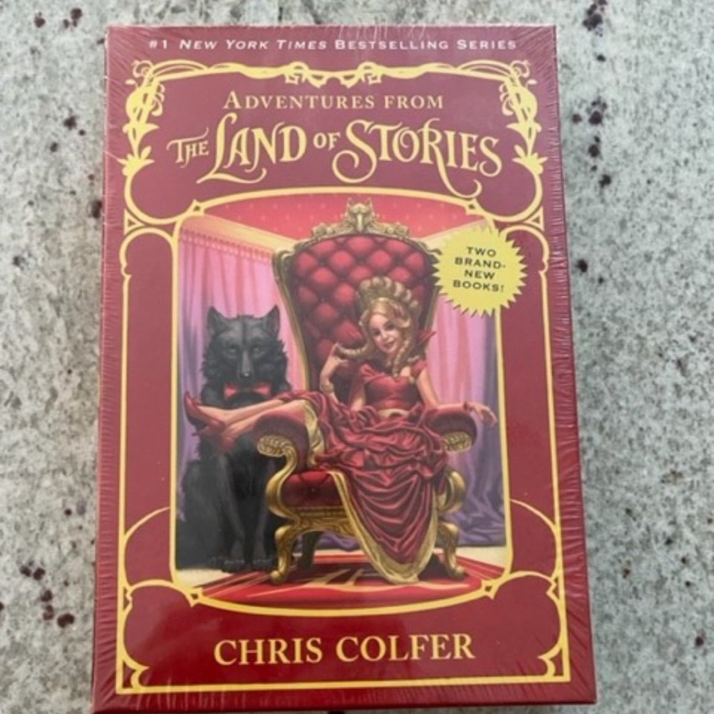 New - Adventures from the land of stories set  Chris Colfer